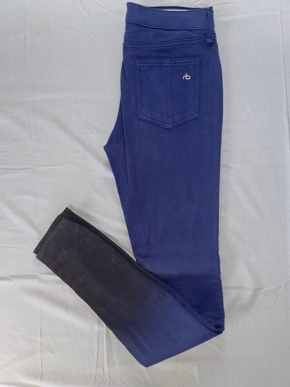 Rag & Bone 'Legging' Lightweight Stretch Skinny Jeans in Navy Ombre. 26, GUC!